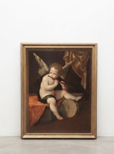 Pintura: Anjo Músico, Vêneto, final do século XVI